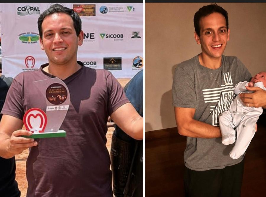 Transformação Juliano — antes e depois